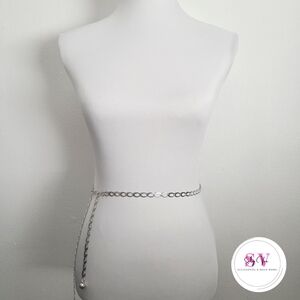 Silver Chain Belt